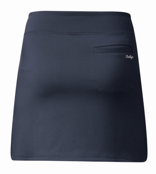 Daily Sports Lazio Pull On Ladies Golf Skort 45 CM- Navy
