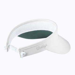 Daily Sports Marina Telephone Wire Golf Visor - White