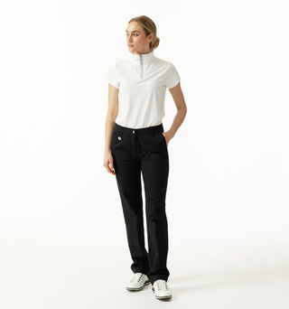 Daily Sports Kim Cap Sleeve Polo Shirt- White