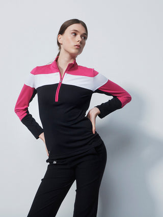 Daily Sports Calais Long Sleeve Half Neck - Black