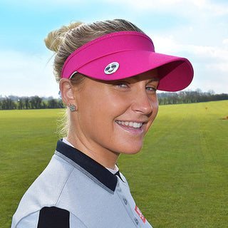 Surprizeshop Charley Hull Official Collection- Golf Visor  - Pink