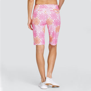 Tail Ladies Golf Tanner Pull On Short 53cm- Mosaic Petals