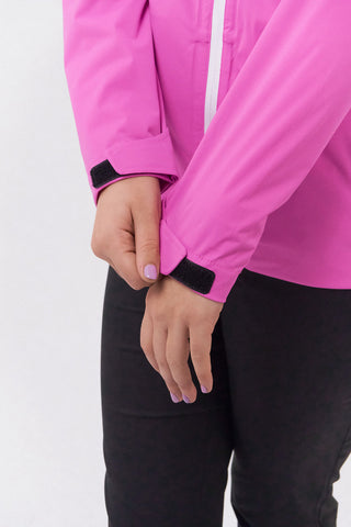 Pure Golf Jora Waterproof Full Zip Jacket - Azalea Paisley