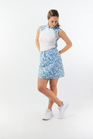 Pure Golf Freda Sleeveless Polo - Willow