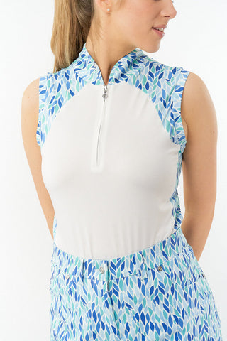 Pure Golf Freda Sleeveless Polo - Willow