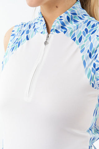 Pure Golf Freda Sleeveless Polo - Willow