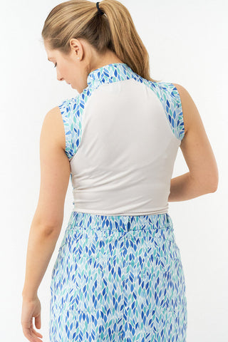 Pure Golf Freda Sleeveless Polo - Willow