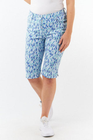 Pure Golf Barbados Trust Ladies Bermuda Golf Shorts - Willow