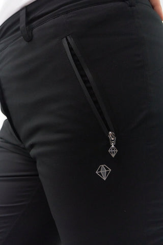Pure Golf Black Cascade Waterproof/Lined  Ladies Golf Trousers