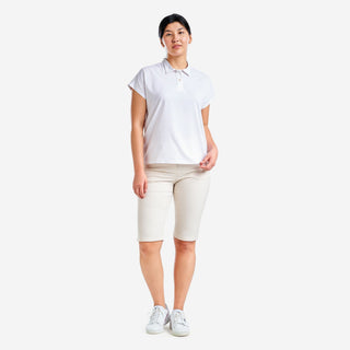 Nivo Ladies Veronica Cap Sleeve Polo - Cream
