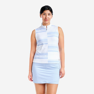 Nivo Ladies Victoria Sleeveless Polo - Gentle Blue