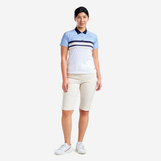 Nivo Ladies Finley Cap Sleeve Polo - Gentle Blue