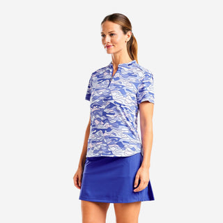 Nivo Ladies Lynda Cap Sleeve Polo - Cobalt