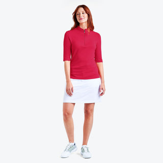 Nivo Ladies Noa II Half Sleeve Polo - Cherry