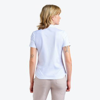 Nivo Ladies Naila II Cap Sleeve Polo - White