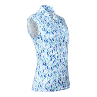 Pure Golf Rise Sleeveless Polo - Willow