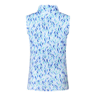 Pure Golf Rise Sleeveless Polo - Willow
