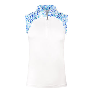 Pure Golf Freda Sleeveless Polo - Willow