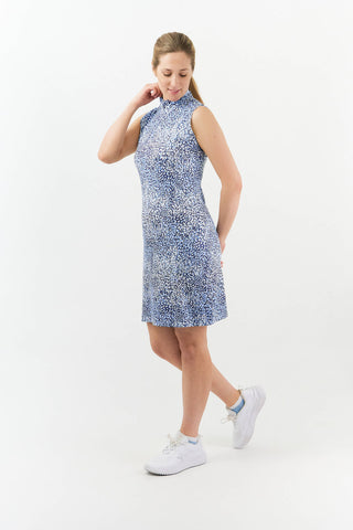 Miley Sleeveless Golf Dress - Peardrop Sapphire