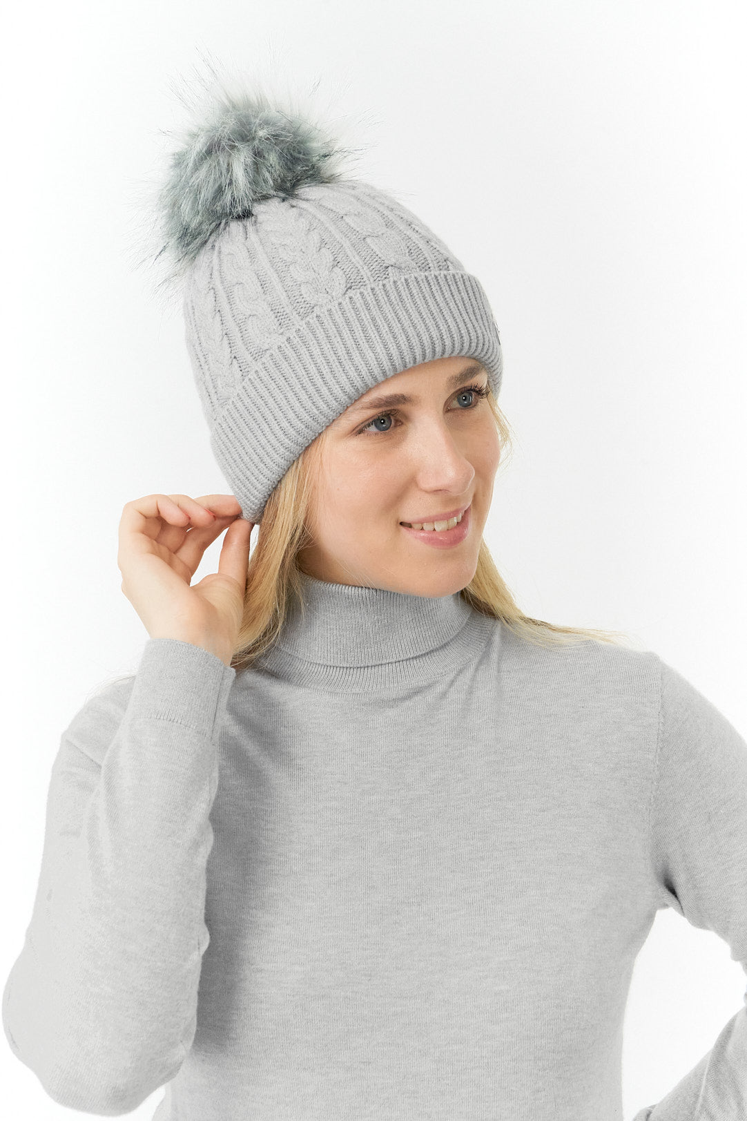 Pure Golf Suzie Waterproof Bobble Hat Grey Golf 2 Golf LTD Pure Golf Suzie Waterproof Bobble Hat Grey Golf 2 Golf LTD