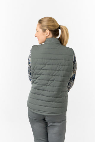 Pure Golf Ladies Eve Reversible Gilet- Quiet Glade