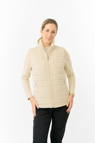 Pure Golf Ladies Hemisphere Gilet- Limestone