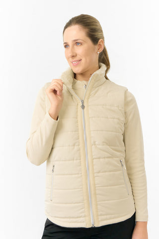 Pure Golf Ladies Hemisphere Gilet- Limestone