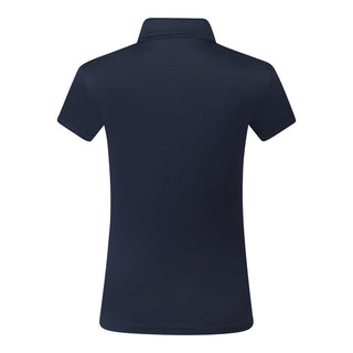 Thrive Cap Sleeve Women's Golf Polo Shirts - Navy