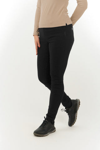 Charm 2 4-Way Stretch Ladies Golf Trousers (Pull On) - Black