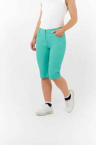 Trust2 Bermuda Ladies Golf Shorts - Ocean Blue (Aqua)