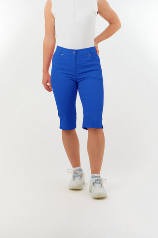 Pure Golf Ladies Bermuda Shorts - Royal Blue