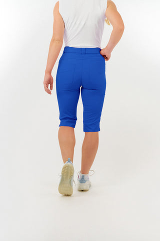 Pure Golf Ladies Bermuda Shorts - Royal Blue
