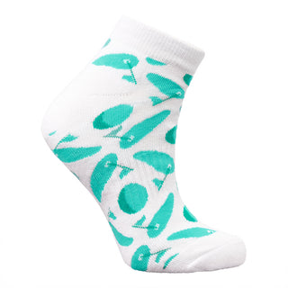 Ladies Golf Trainer Socks 3 Pack - Golf Theme