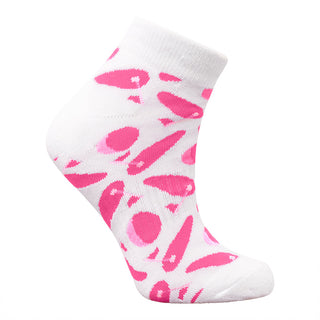 Ladies Golf Trainer Socks 3 Pack - Golf Theme