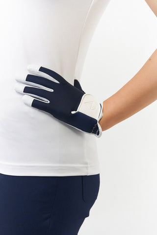 Eden Ladies Golf Glove- Navy