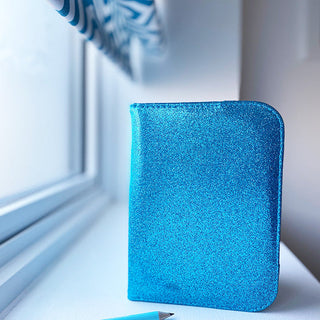 Aqua Glitter Scorecard Holder
