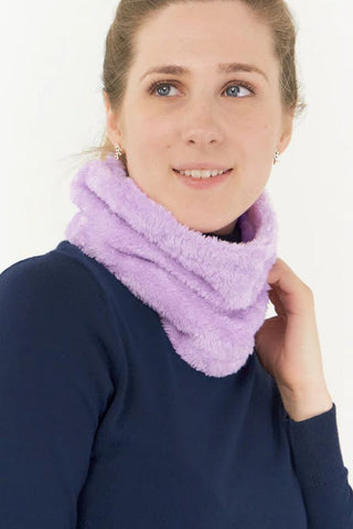 Pure Golf Eira Fur Snood - Lilac