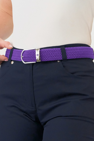 Pure Golf Women's Golf Belt -Purple