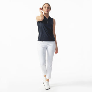 Daily Sports Magic Pull On High Water Ankle Golf Trouser - White