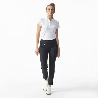 Daily Sports Magic Pull On High Water Ankle Golf Trouser - Black