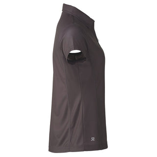 Daily Sports Macy Cap Sleeve Polo Shirt - Black