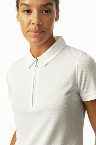 Daily Sports Peoria Short Sleeve Polo Shirt  - White