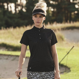 Daily Sports Marina Telephone Wire Golf Visor - Black