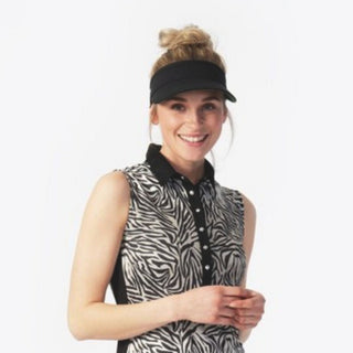 Daily Sports Marina Telephone Wire Golf Visor - Black