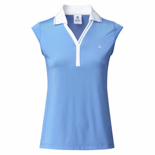 Daily Sports Indra Sleeveless Polo Shirt - Pacific