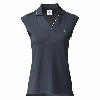 Daily Sports Indra Sleeveless Polo Shirt - Navy