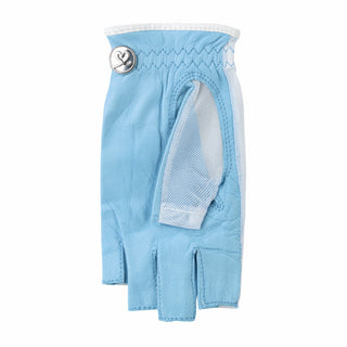 Daily Sports Left Hand Half Finger Sun Glove - Pacific