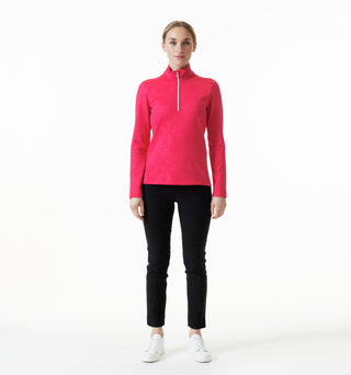 Daily Sports Miranda Long Sleeve Half Neck - Berry