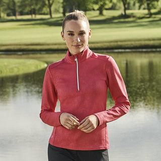 Daily Sports Miranda Long Sleeve Half Neck - Berry