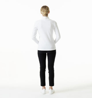 Daily Sports Maggie Long Sleeve Roll Neck -White